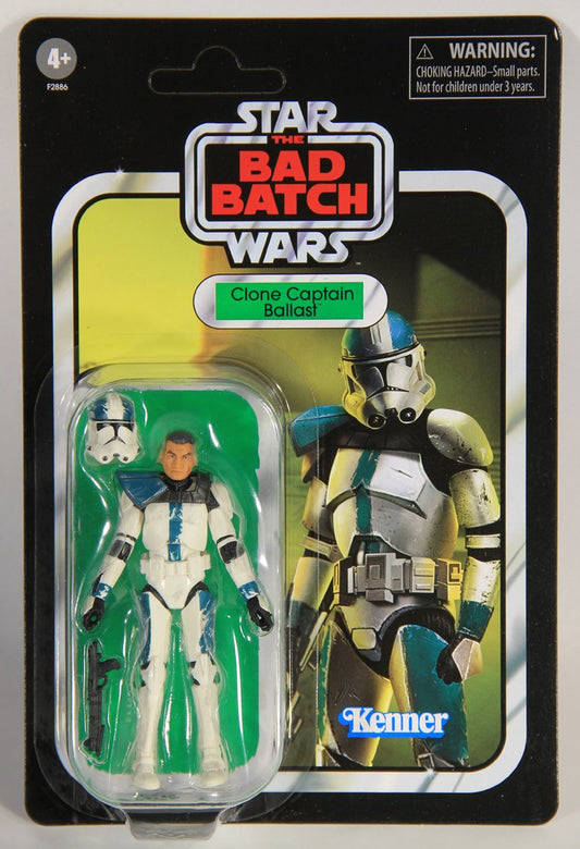 Star Wars Clone Captain Ballast Vintage Collection VC210 Bad Batch Exclusive Unpunched MOC L015645