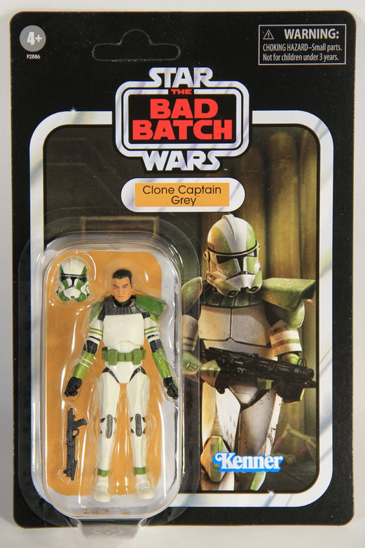Star Wars Clone Captain Grey Vintage Collection VC209 The Bad Batch Exclusive Unpunched MOC L015646