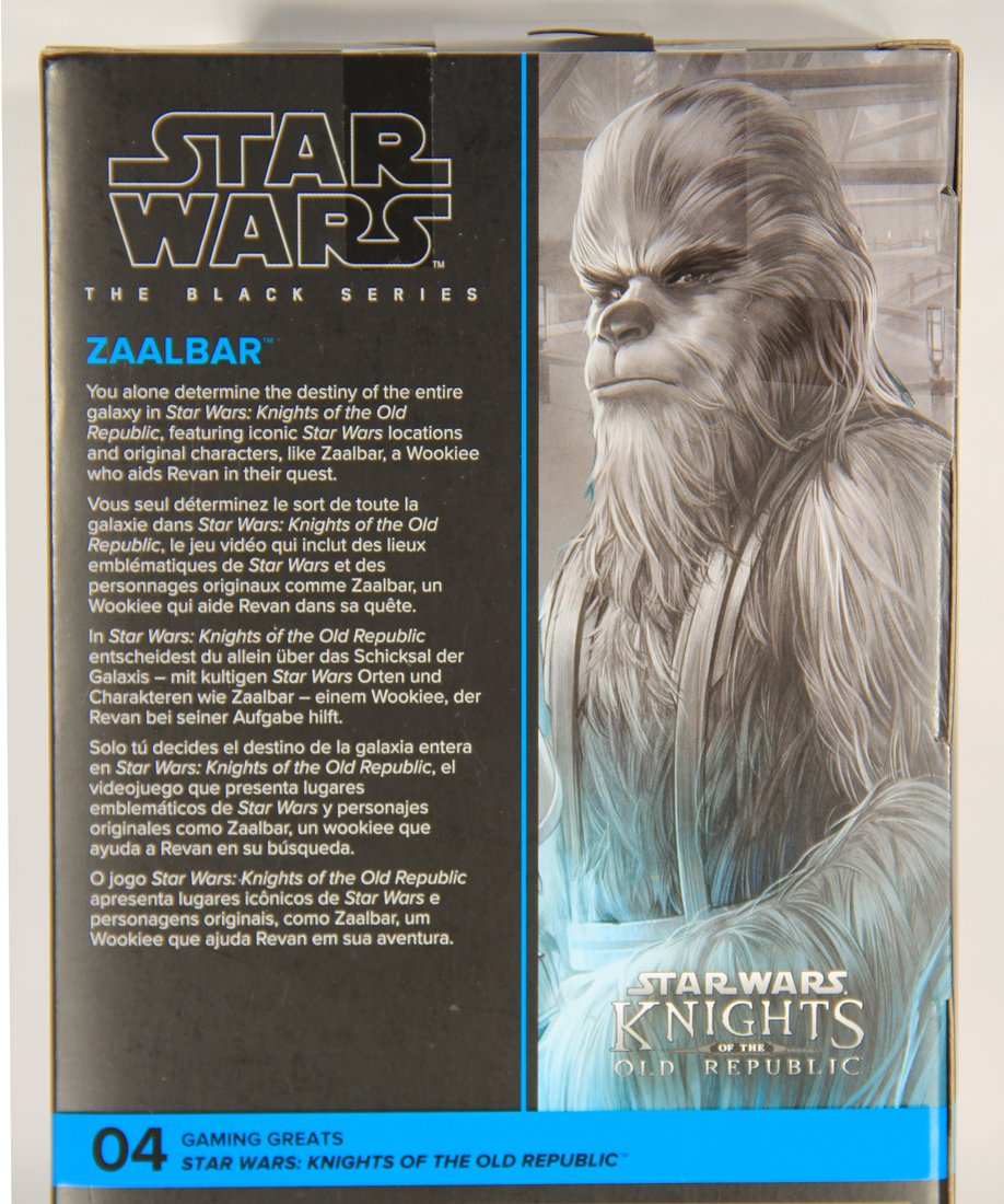 Star Wars Zaalbar Knights Of The Old Republic #04 Black Series Exclusive 6 Inch Figure MISB L015649