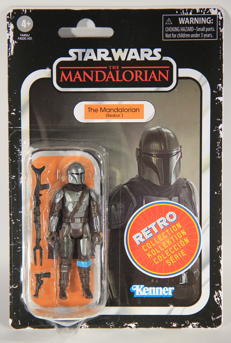 Star Wars The Mandalorian Beskar The Retro Collection Action Figure MOC L015665