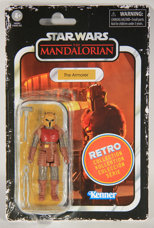 Star Wars The Armorer The Retro Collection The Mandalorian Action Figure MOC L015668