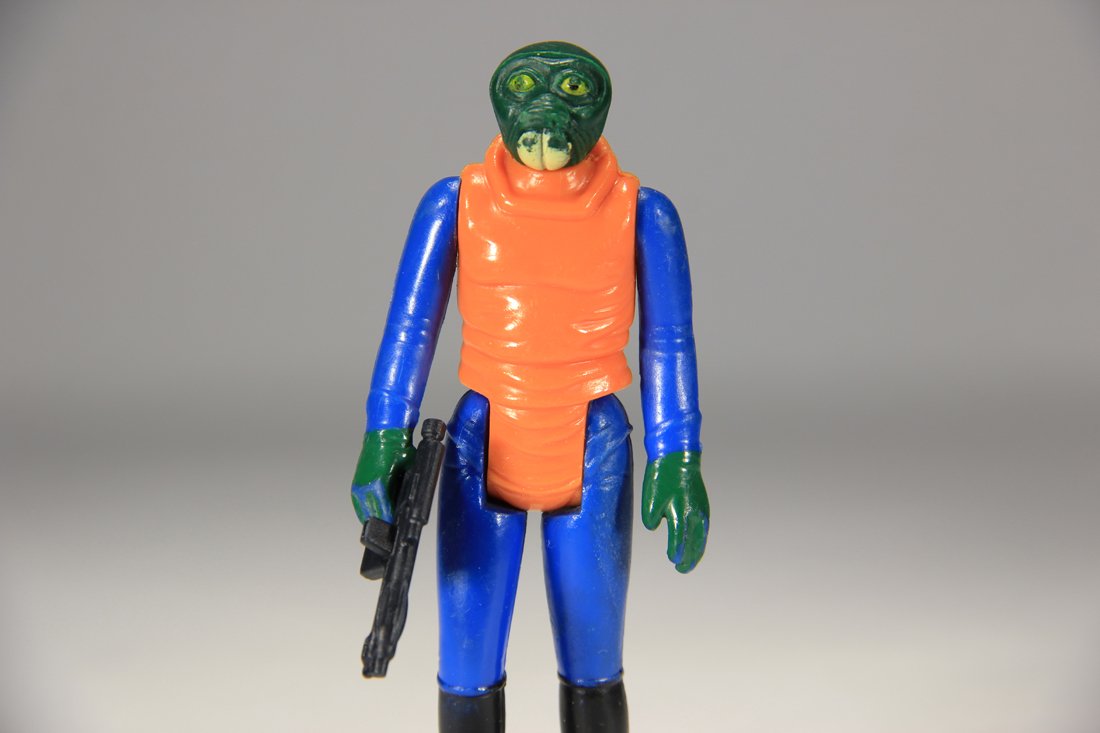 Star Wars Walrus Man 1978 Vintage Action Figure Hong Kong COO II-1a Smile L015693