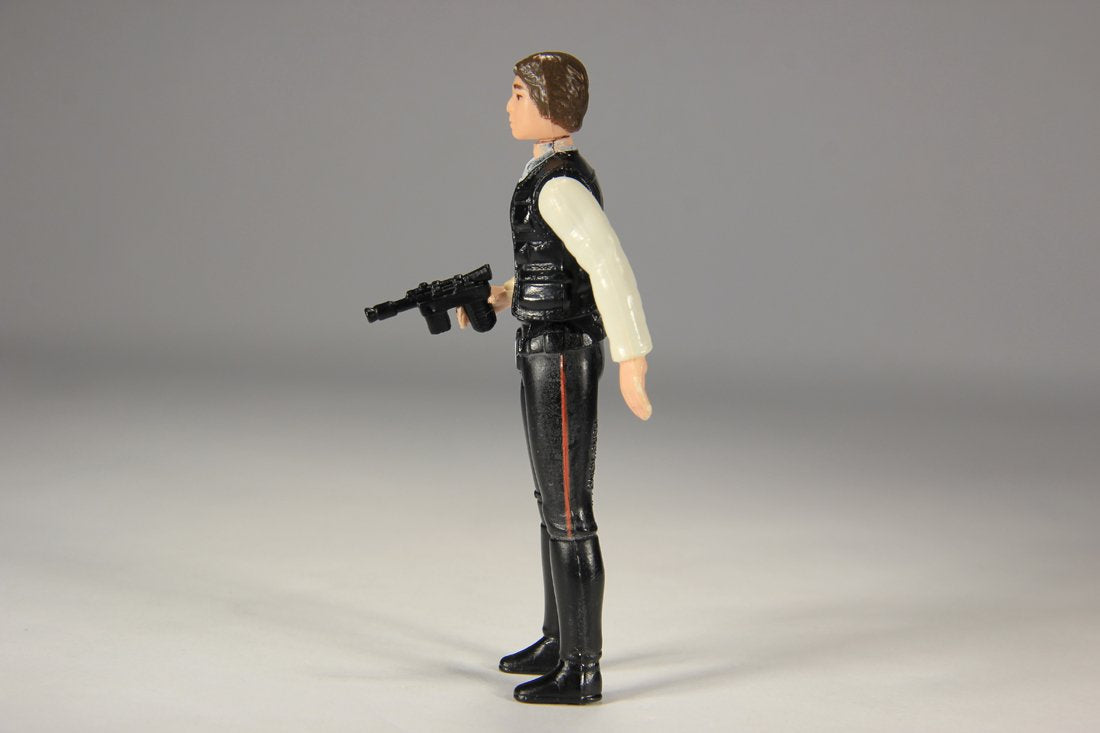 Star Wars Han Solo Small Head Variant 1977 Vintage Action Figure Hong Kong L015695