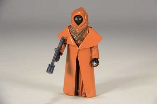 Star Wars Jawa 1977 Vintage Action Figure Hong Kong Complete Repro Vinyl Cape And Blaster L015700