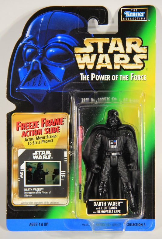 Star Wars Darth Vader 1997 POTF Freeze Frame Action Slide ENG Card Collection 3 L015709