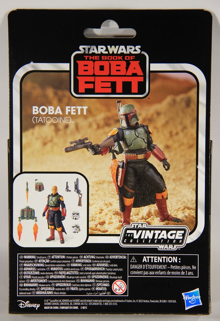 Star Wars Boba Tatooine Deluxe Vintage Collection Figure The Book Of Boba Fett MISB L015728