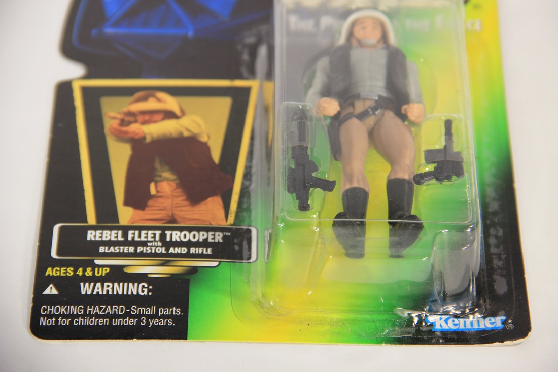 Star Wars Rebel Fleet Trooper 1996 POTF Action Figure ENG Holofoil Card  Collection 1 MOC L015737