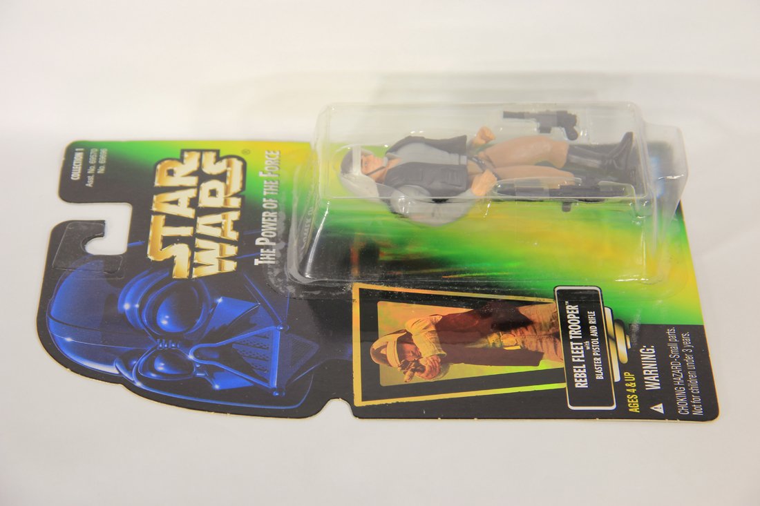 Star Wars Rebel Fleet Trooper 1996 POTF Action Figure ENG Holofoil Card  Collection 1 MOC L015737