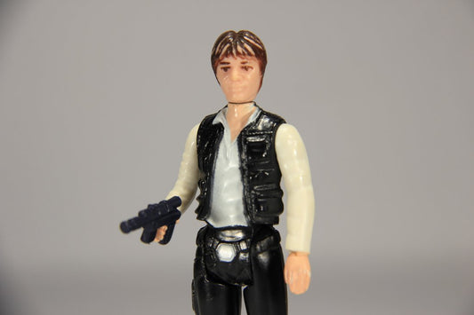 Star Wars Han Solo 1977 Big Head Variant Vintage Action Figure COO I-1b Hong Kong L015744