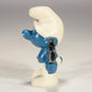 Smurfs 20012B Mechanic Smurf Black Wrench 1970 Vintage Figure PVC Toy Peyo Schtroumpfs L015746