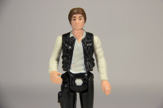 Star Wars Han Solo Small Head 1977 Vintage Figure Hong Kong COO I-1b Unitoy Very High Grade L015760