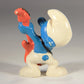 Smurfs 20023B Rock 'N Roll Smurf 1977 Vintage Figure PVC Toy Peyo Schtroumpfs L015764