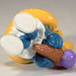 Smurfs 20190 Ice Cream Smurfette 1984 Vintage Figure PVC Toy Figurine Peyo Schtroumpfs L015769