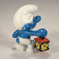Smurfs 20024A Watchman Smurf Red Lantern Variant 1977 Figure PVC Peyo Sctroumpf Figurine L015795