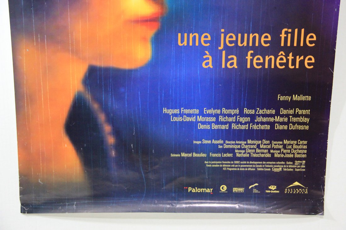 Une Jeune Fille À La Fenêtre 2001 Movie Poster Rolled 27 x 39 Francis Leclerc L015805