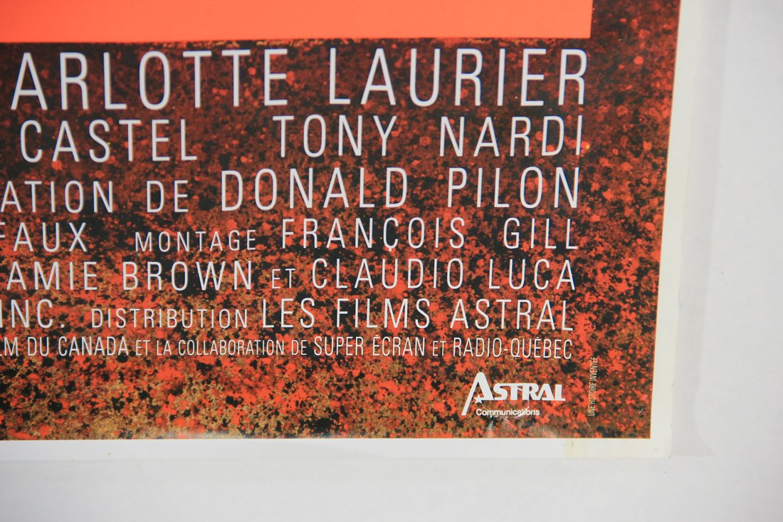 Une Histoire Inventée 1990 Movie Poster Rolled 26 x 37 Canada André Forcier L015818