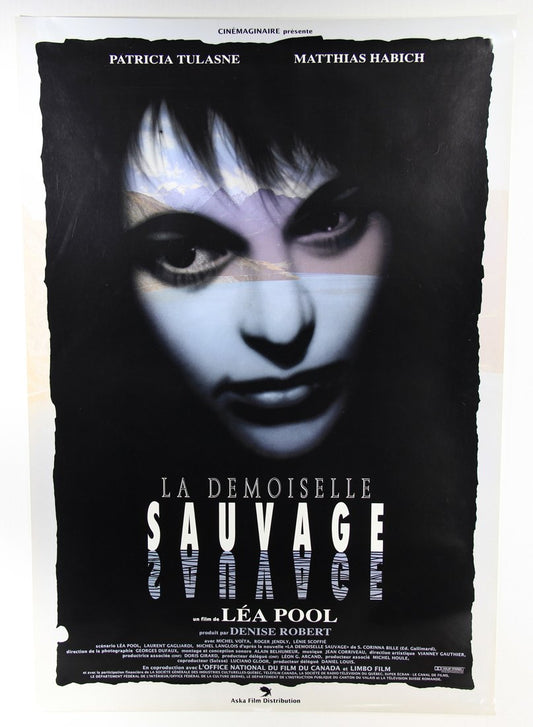 La Demoiselle Sauvage 1991 Movie Poster Rolled 27 x 40 Canada Léa Pool L015819