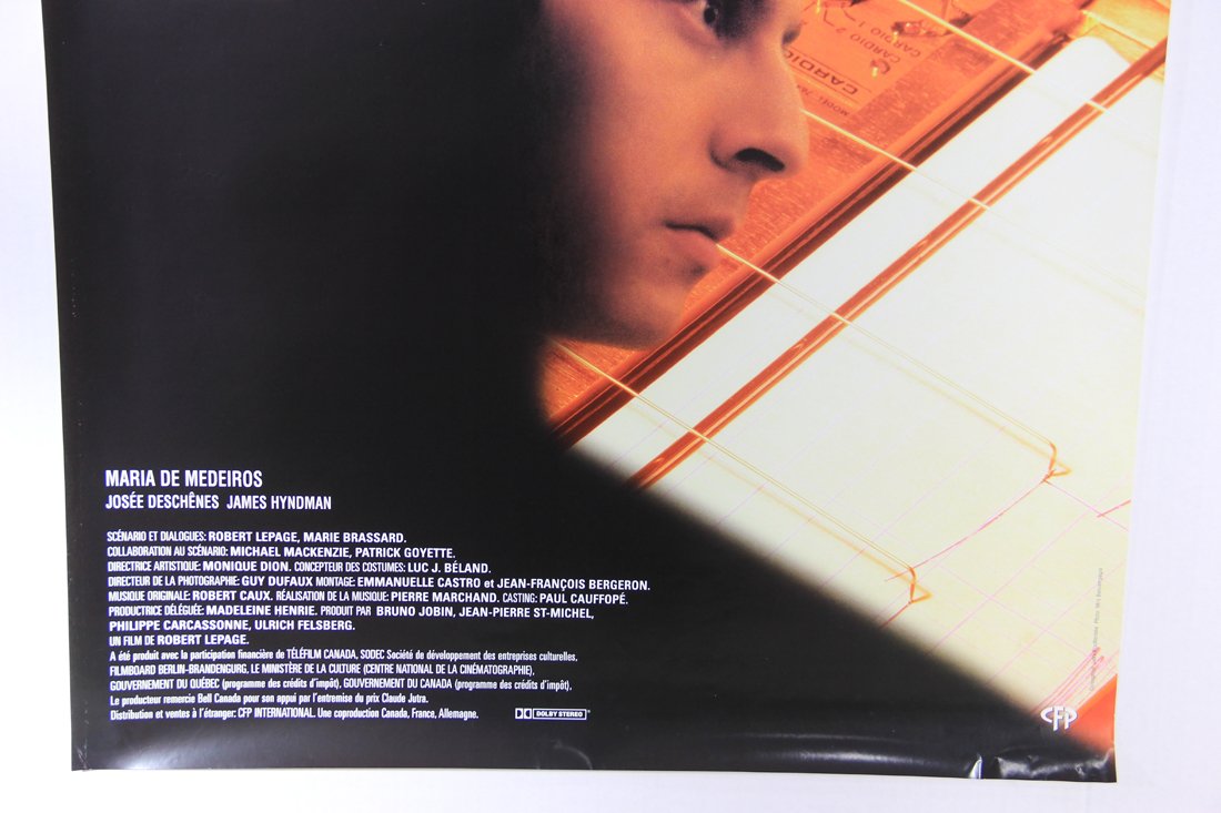 La Polygraphe 1996 Movie Poster Rolled 27 x 39 Robert Lepage Patrick Goyette L015820