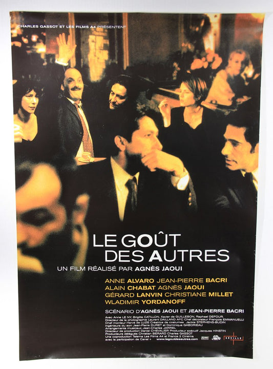 Le Goût Des Autres 2000 Movie Poster Rolled 27 x 39 Gérard Lanvin Alain Chabat L015822