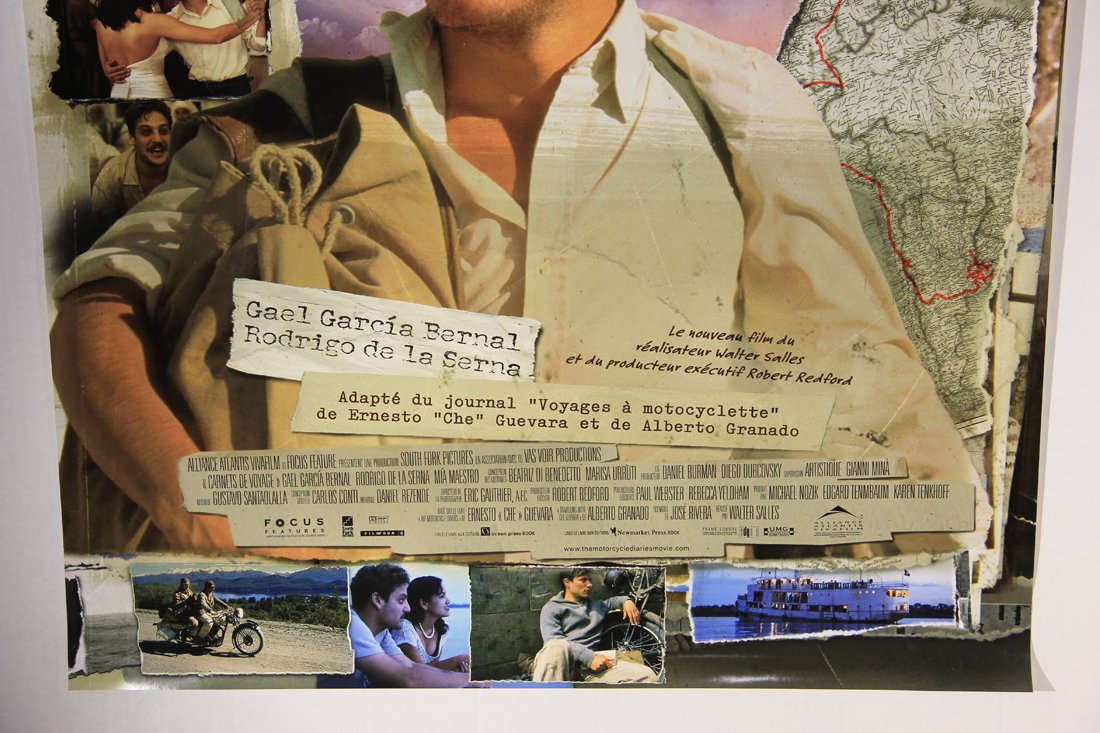 The Motorcycle Diaries 2004 Movie Poster Rolled 27 x 39 Affiche French Version L015841