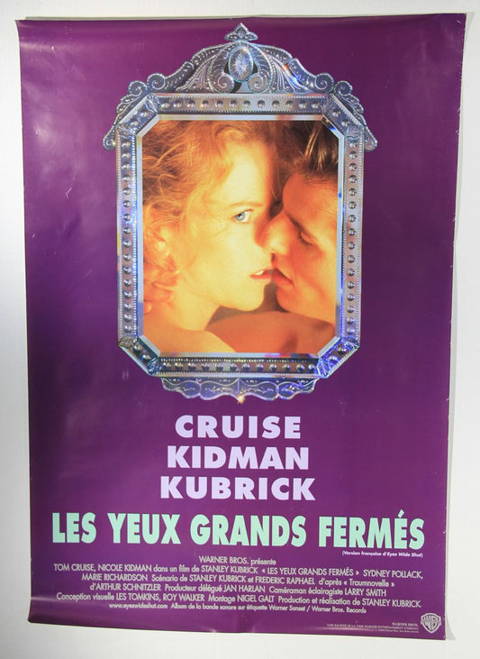 Eyes Wide Shut 1999 Movie Poster Rolled 27 x 40 French Kubrick Kidman Cruise L015850