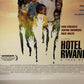 Hotel Rwanda 2004 Double Sided Movie Poster Rolled 27 x 40 Affiche Don Cheadle L015851