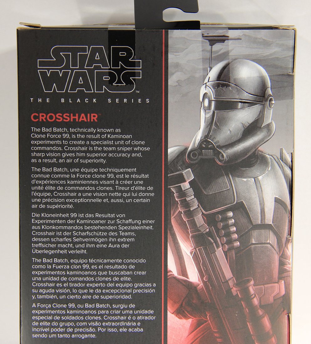 Star Wars Crosshair The Bad Batch #02 The Black Series Galaxy 6 Inch Action Figure MISB L015854