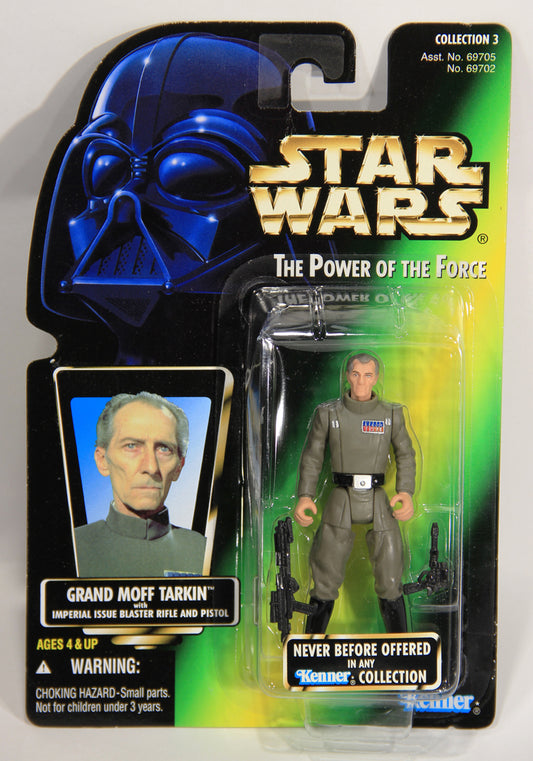 Star Wars Grand Moff Tarkin 1996 POTF Action Figure ENG Card Collection 3 L015862
