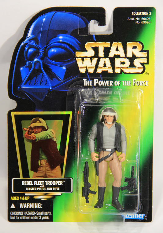 Star Wars Rebel Fleet Trooper 1996 POTF Figure ENG Holofoil Card Collection 2 L015864