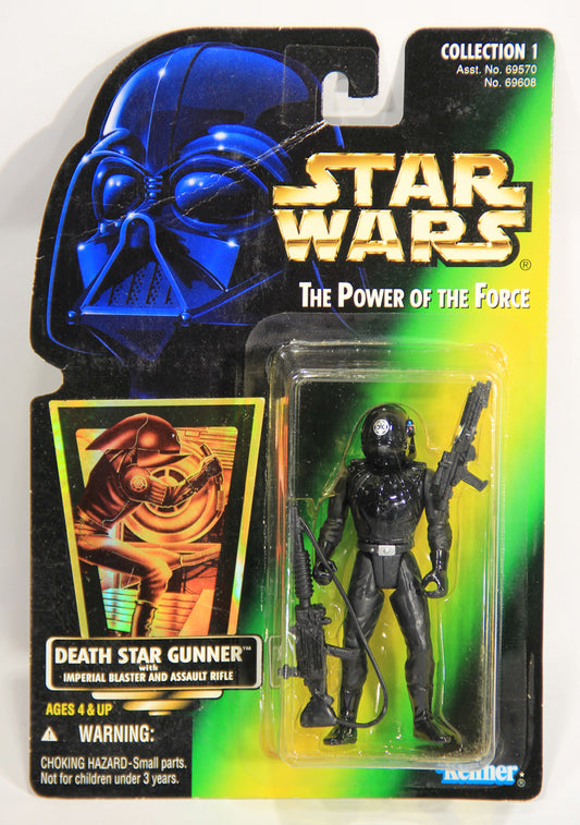 Star Wars Death Star Gunner 1996 POTF Figure ENG Holofoil Card Collection 1 L015869