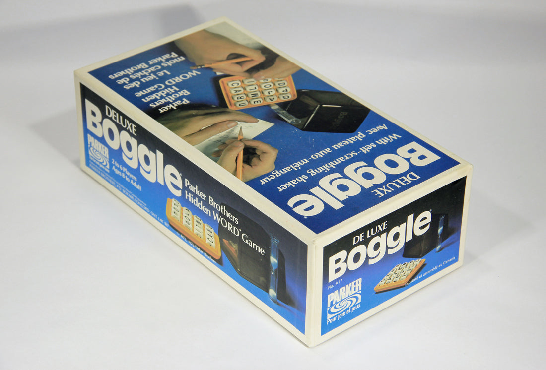 Deluxe Boggle Vintage Game 1976 Complete French English Canadian Edition L015884