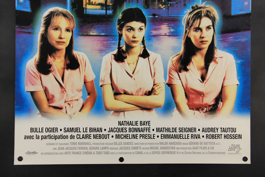 Vénus Beauté Institut 1999 Movie Poster Rolled 27 x 39 Nathalie Baye Audrey Tautou L015886