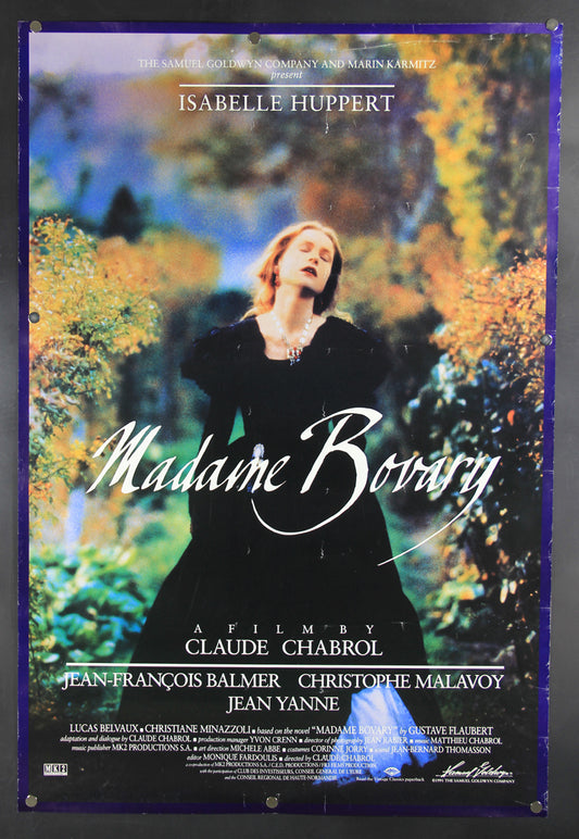 Madame Bovary 1991 Movie Poster Rolled 27 x 40 Affiche Cinéma Isabelle Huppert L015888