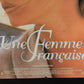 Une Femme Française 1995 Movie Poster Rolled 27 x 39 Emmanuelle Béart Daniel Auteuil L015892