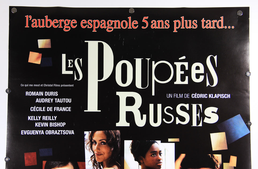 Les Poupées Russes 2005 Double Sided Movie Poster Rolled 27 x 39 Romain Duris L015893