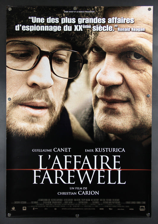 L'Affaire Farewell 2009 Movie Poster Rolled 27 x 39 Affiche Guillaume Canet L015899