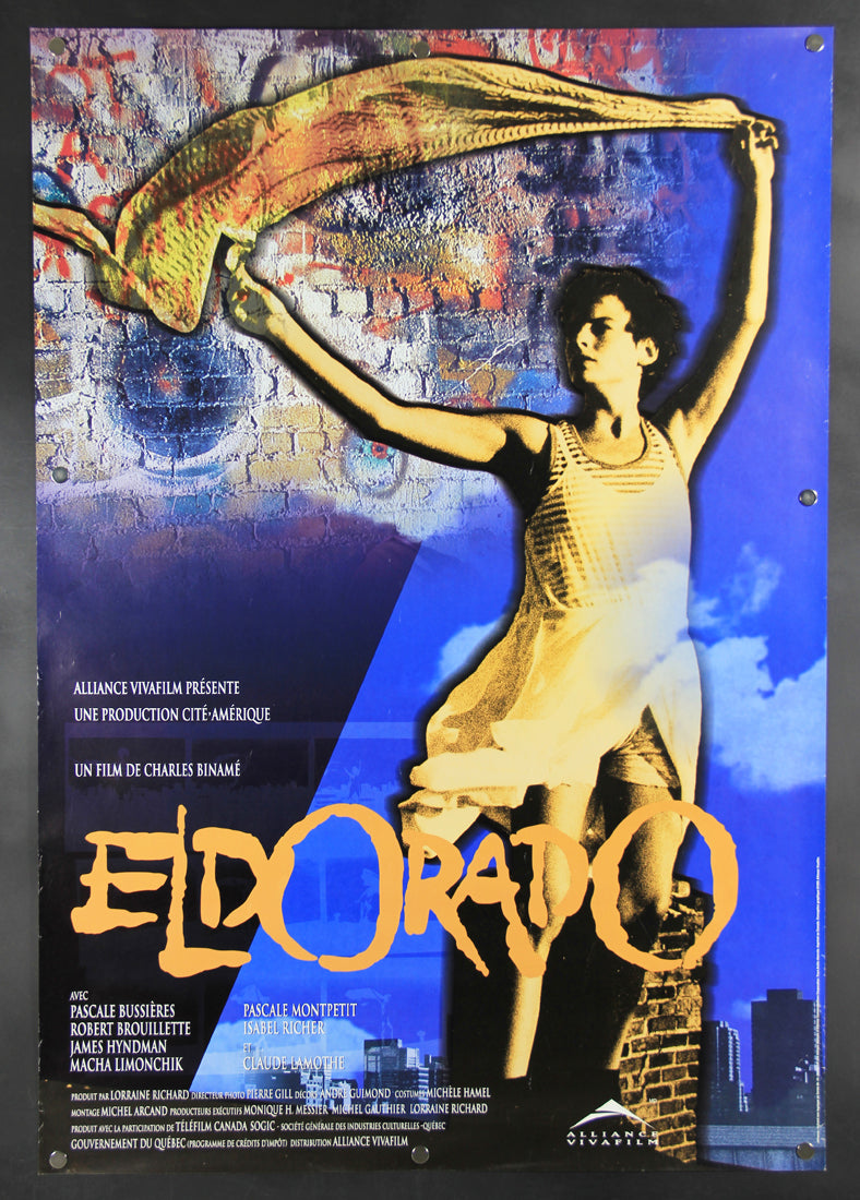 Eldorado 1995 Movie Poster Rolled 27 x 39 Charles Binamé Pascale Bussières L015900