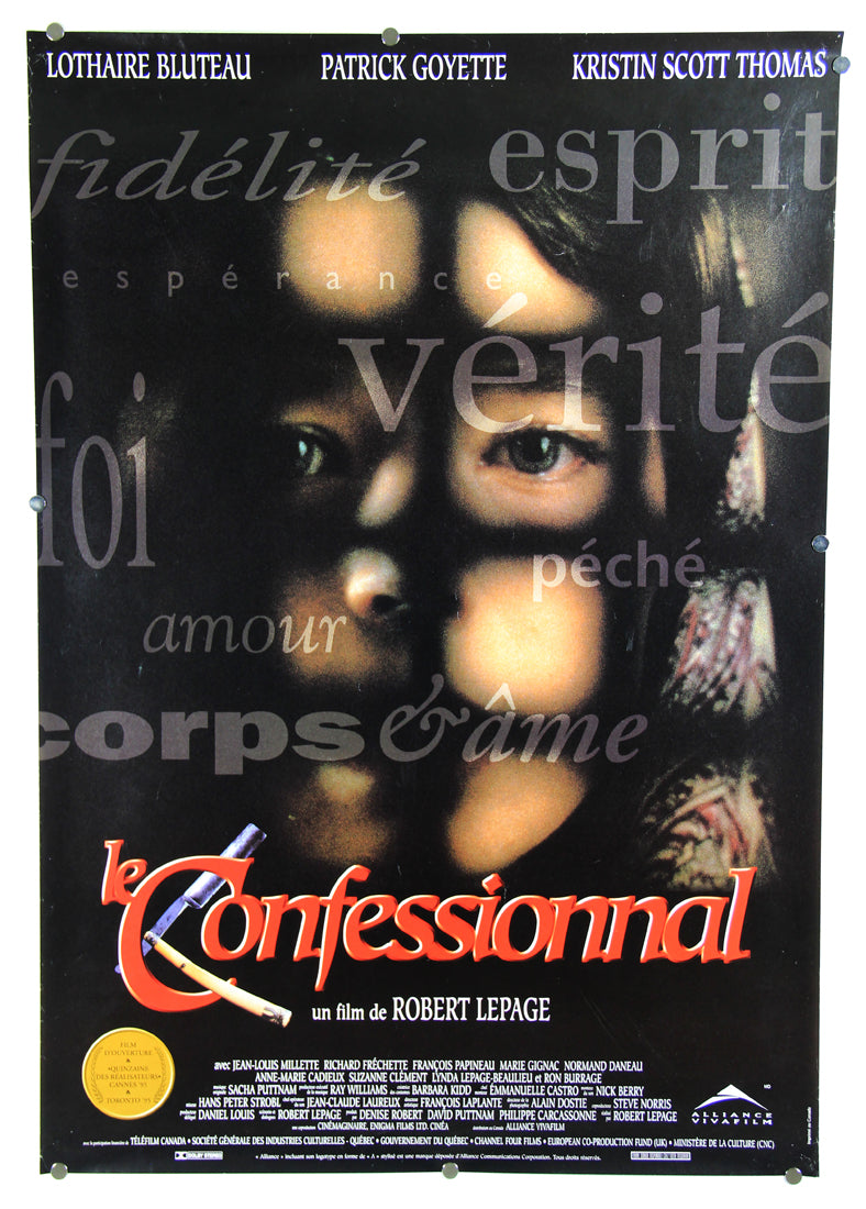 Le Confessionnal 1995 Movie Poster Rolled 27 x 39 Robert Lepage Suzanne Clément L015906