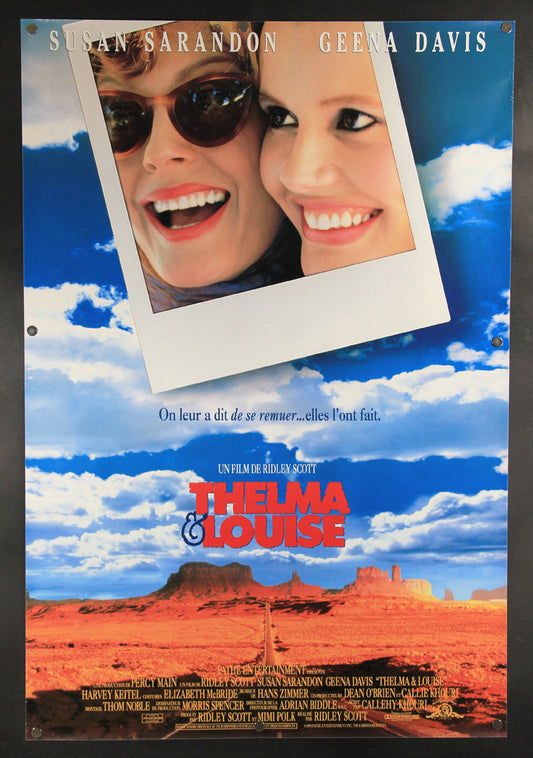 Thelma And Louise 1991 Movie Poster Rolled 27 x 40 French Scott Sarandon Davis L015919